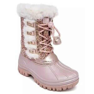 London Fog Baby Girls Snow Boot sz 6 Insulated Waterproof NOB